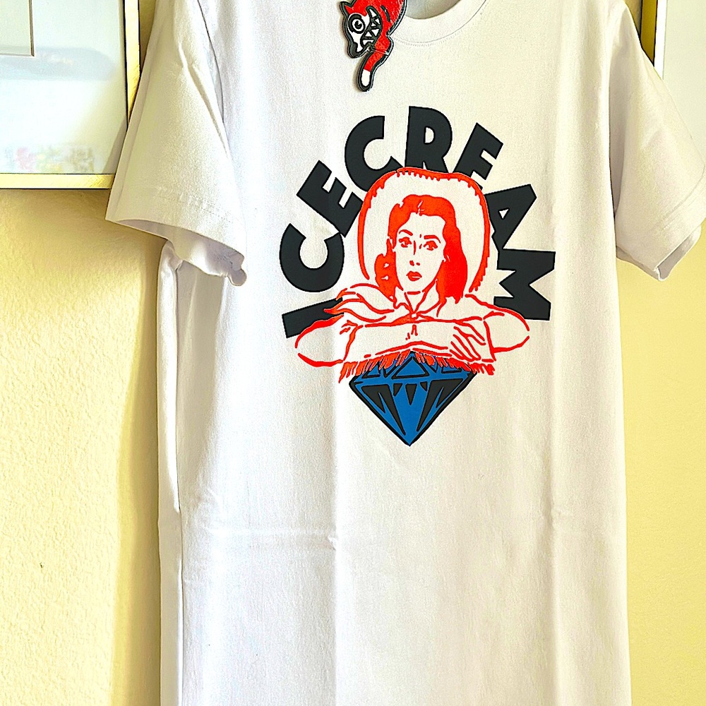 NWT - Billionaire Boys Club Ice Cream SS T-Shirt “White” DEADSTOCK - Picture 2 of 7